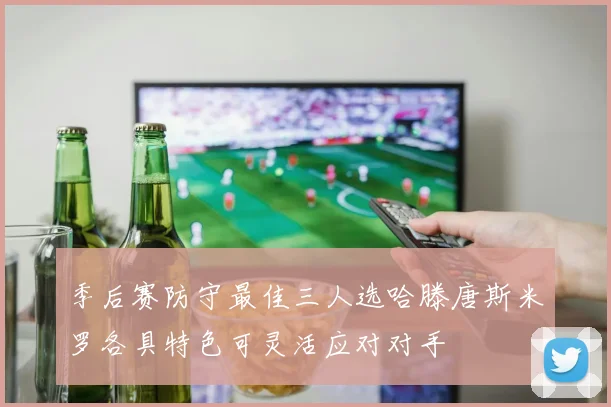 季后赛防守最佳三人选哈滕唐斯米罗各具特色可灵活应对对手